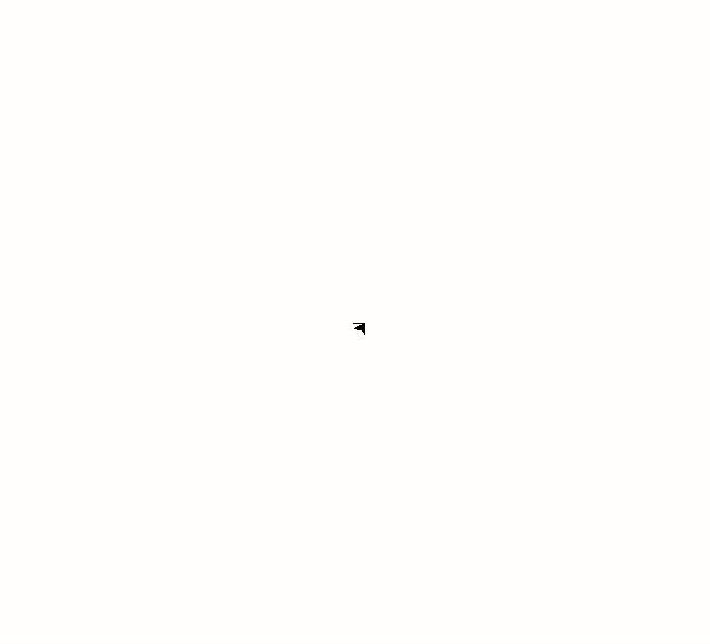 random motion using Turtle producing a hexagonal pattern across the screen.